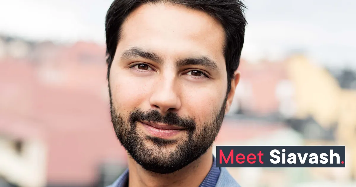 Meet Siavash - TechBuddy's CSO!