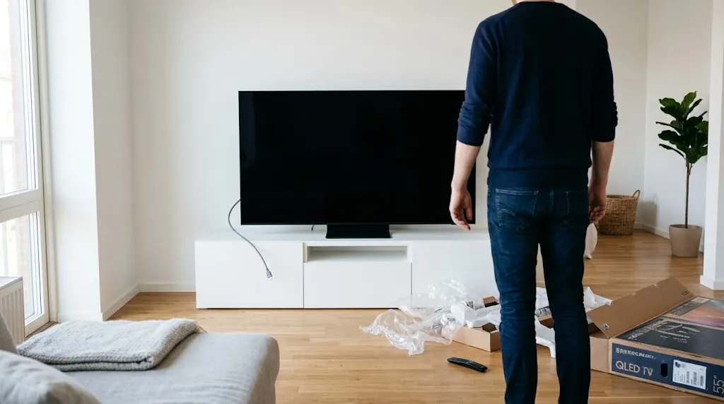 Installera ny TV hemma och få ingen signal på skärmen