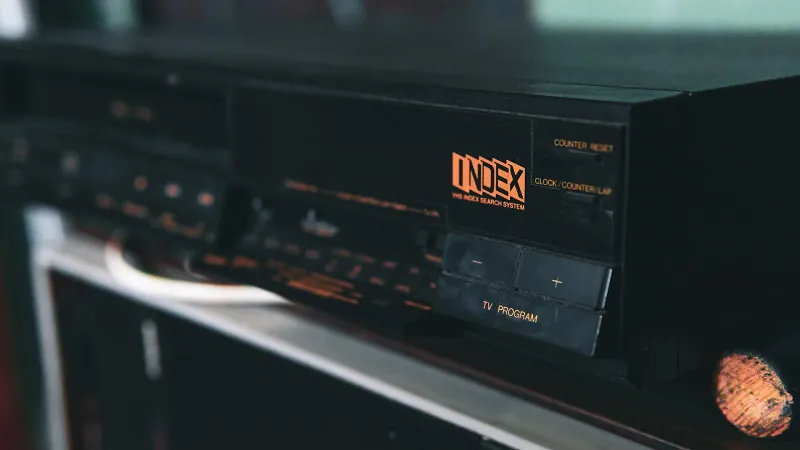 VHS-kasettspelare