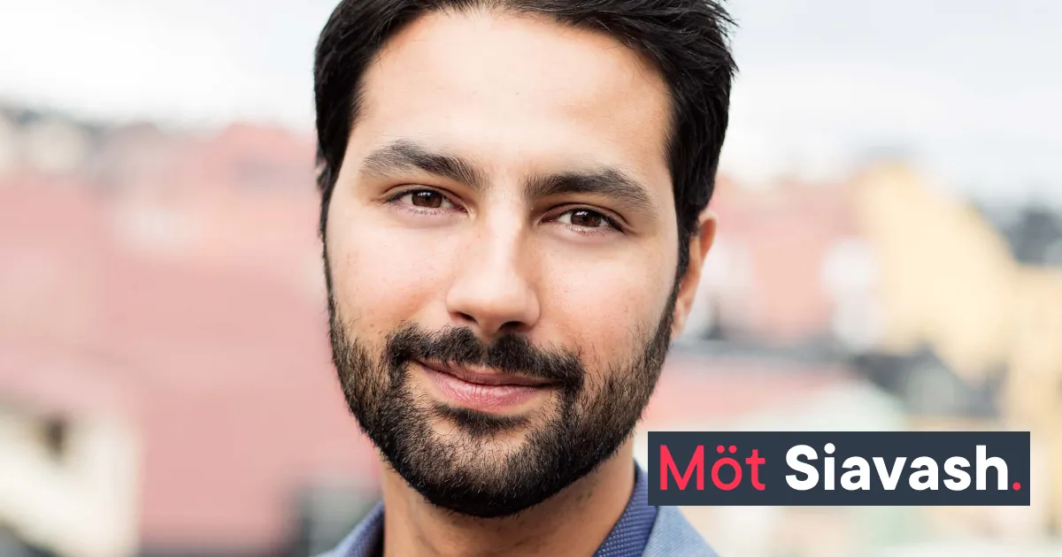 Möt Siavash - TechBuddys CSO!